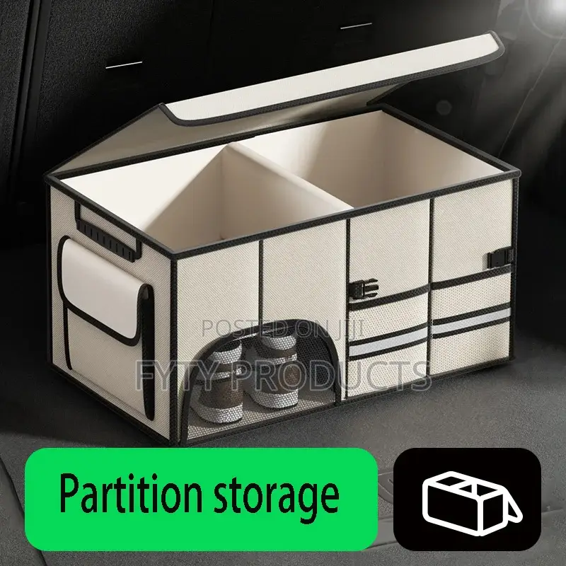 Foldable Storage Box for Car Trunk Oxford Car Storage Box