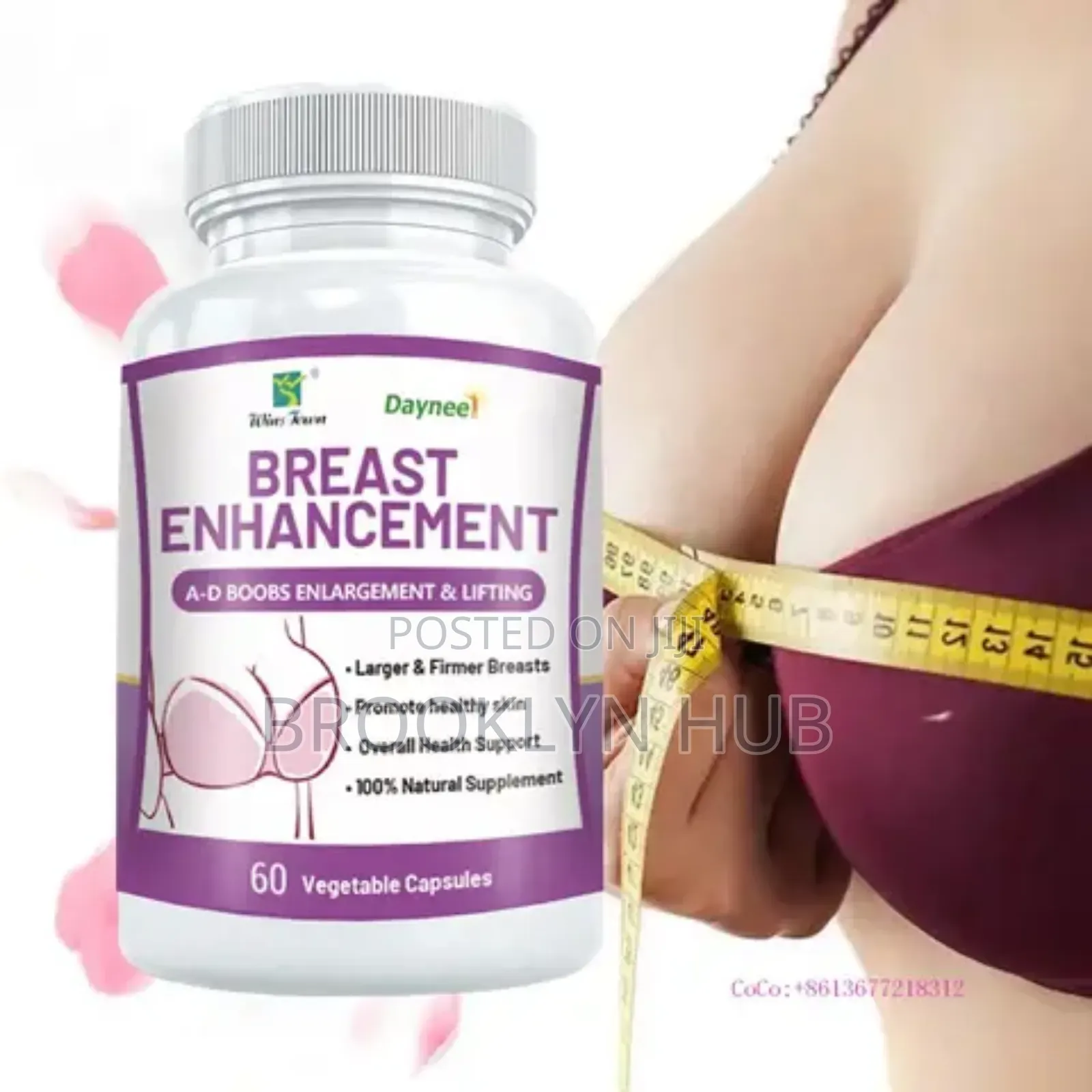 Natural Organic Breast Enlargement Capsules