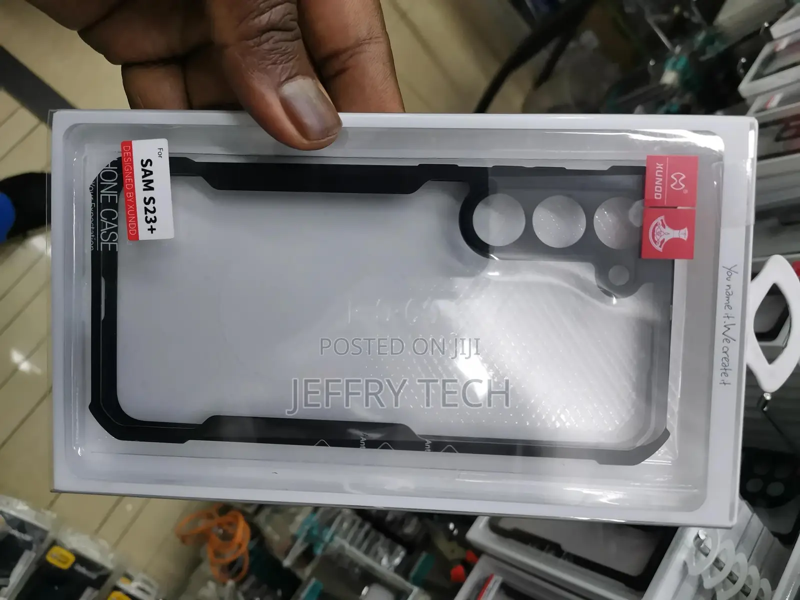 Airbag Shockproof Bumper Transparent Case For Samsung S23+