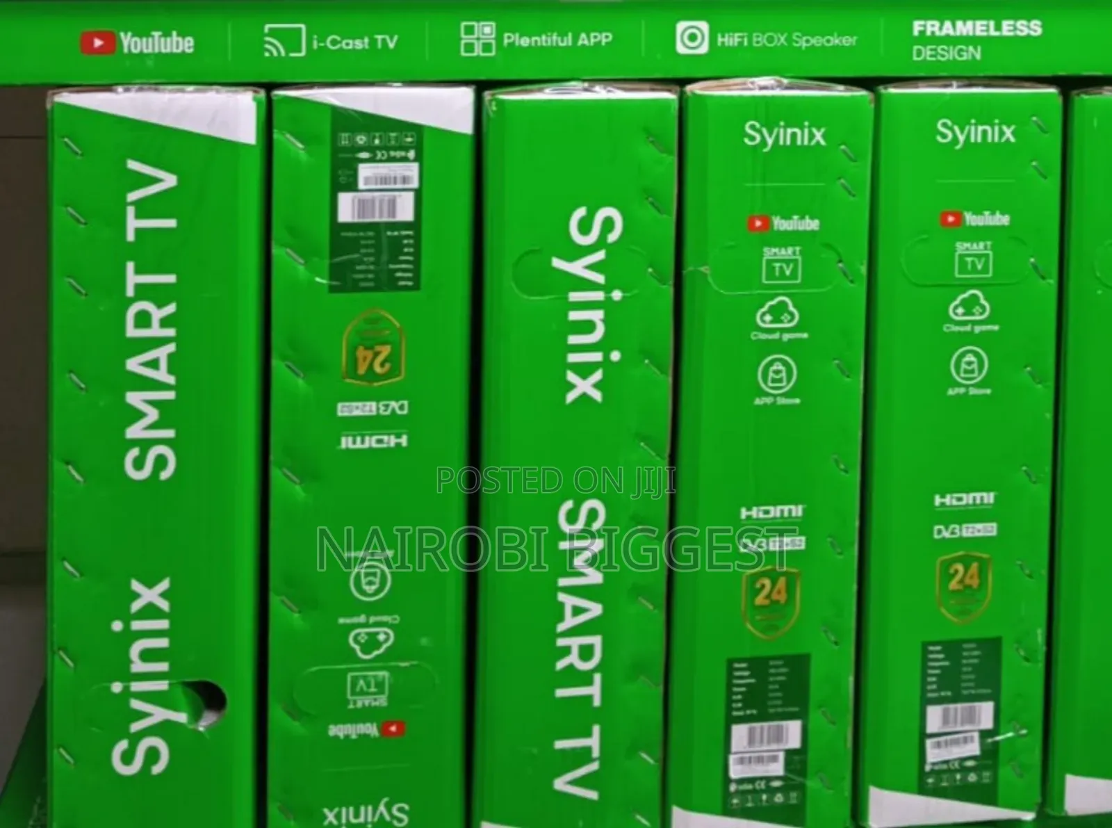 Syinix 32 Smart Frameless Television