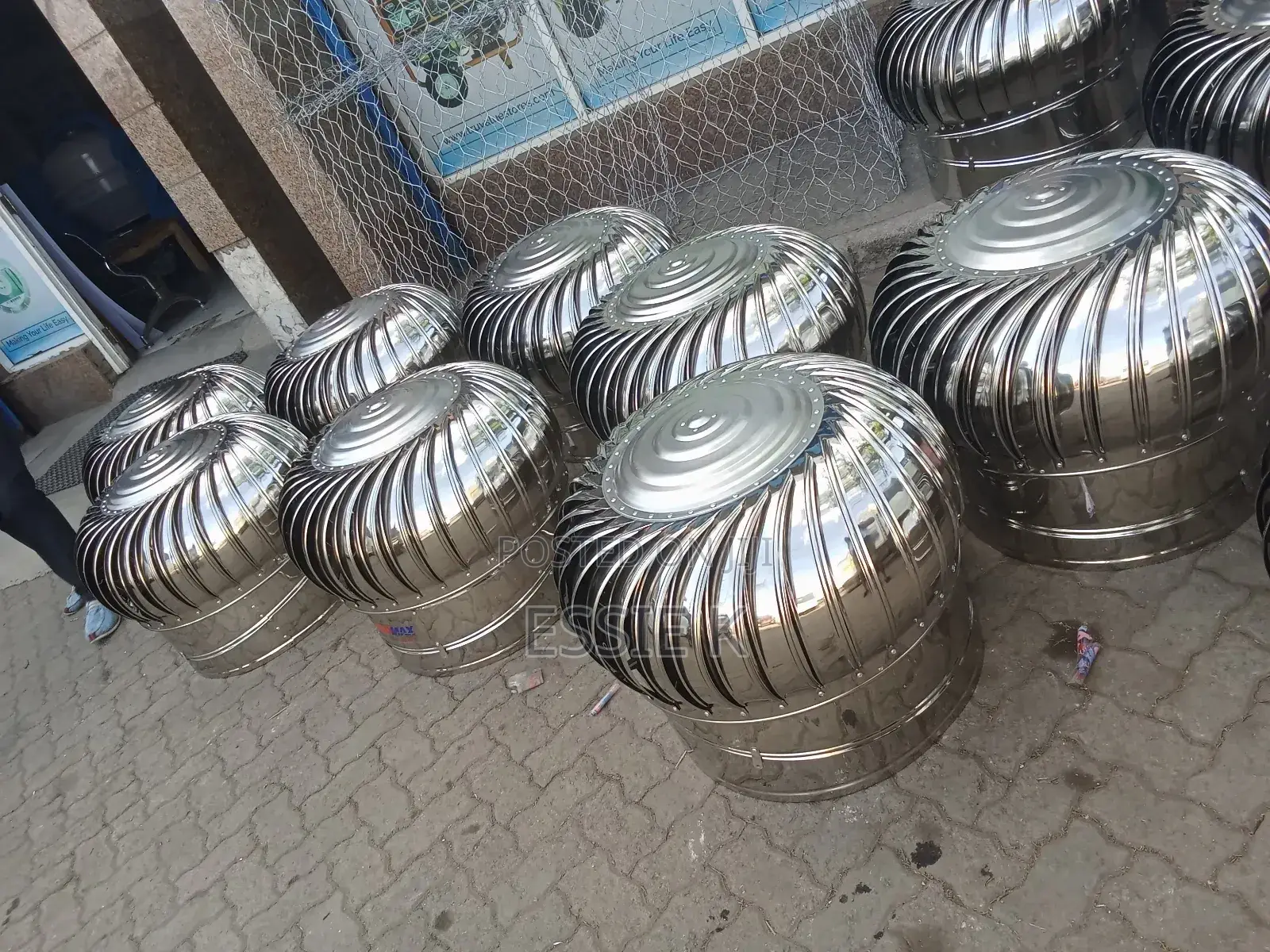 Stainless Steel Rotating Roof Ventilators (Diameter 600mm)