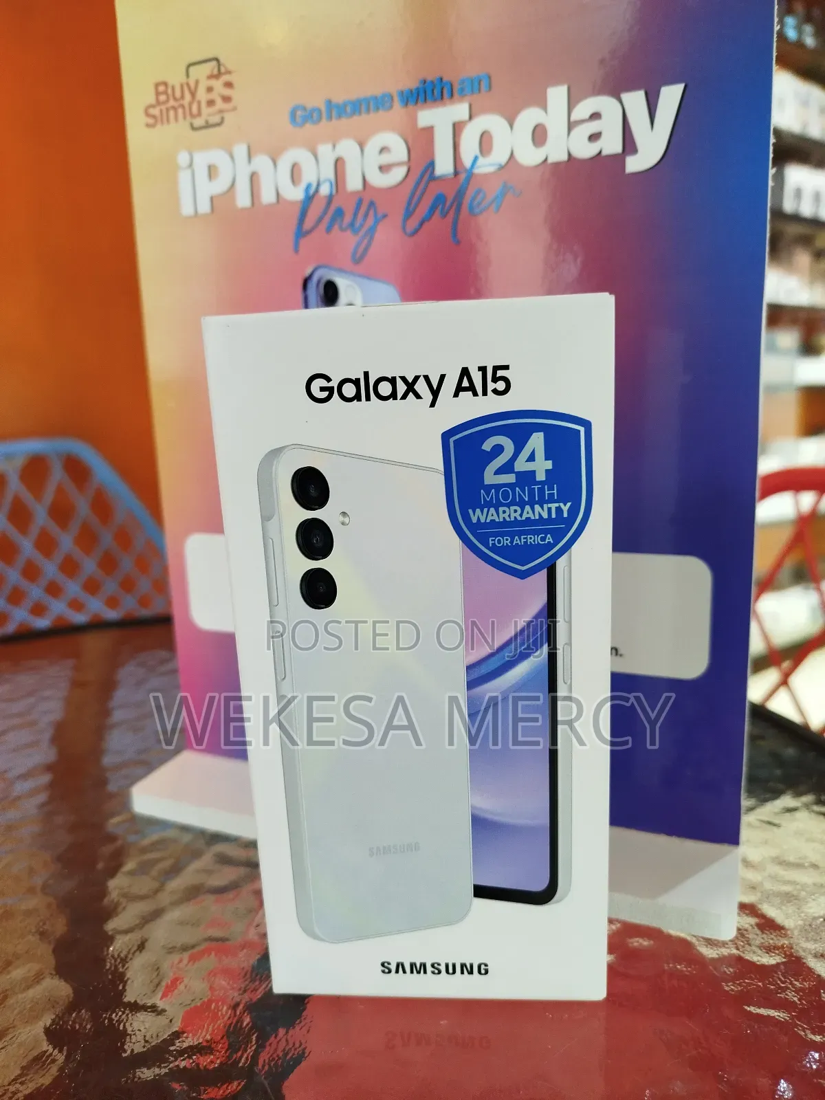 New Samsung Galaxy A15 128 GB Blue