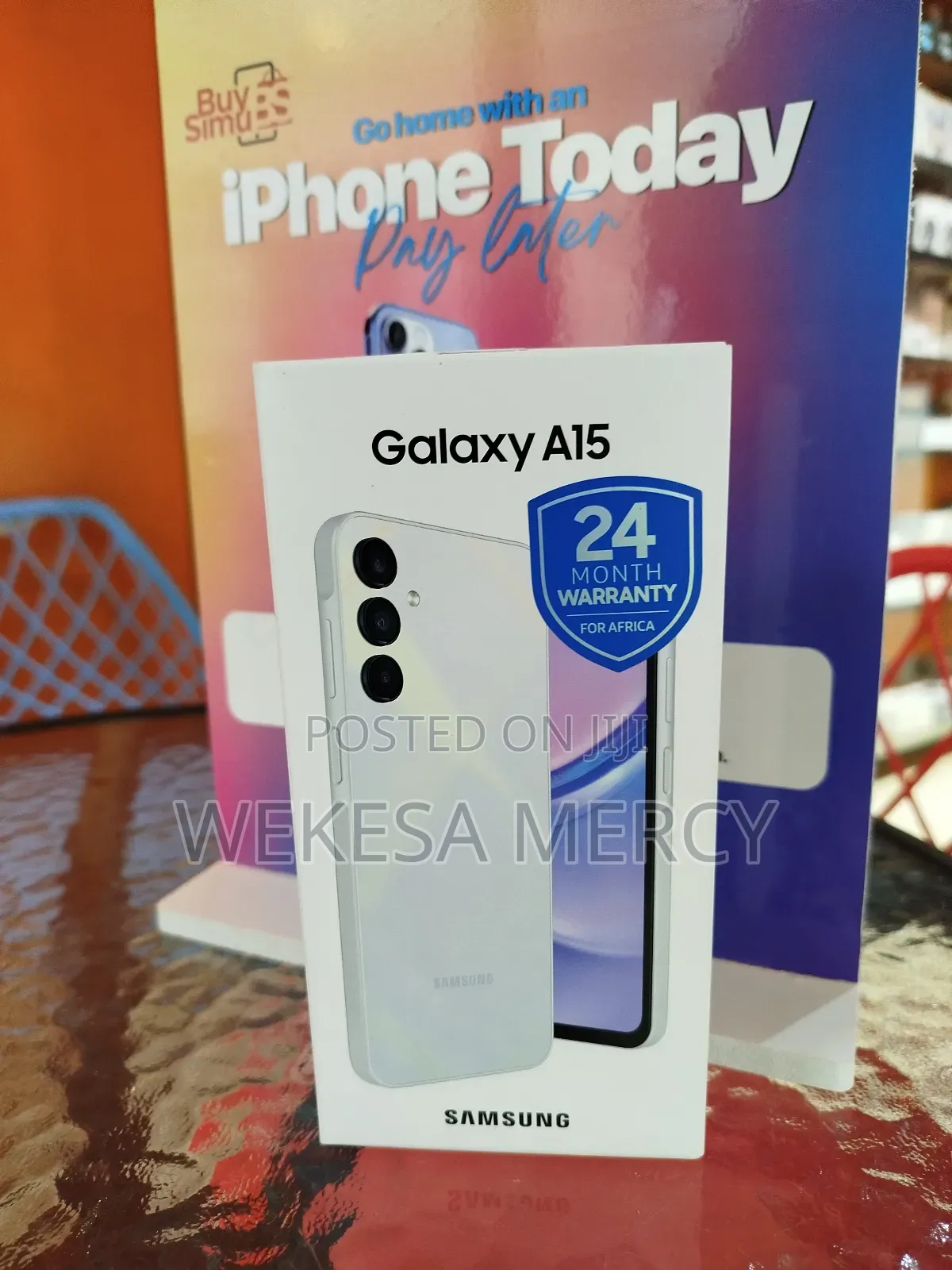 New Samsung Galaxy A15 128 GB Blue