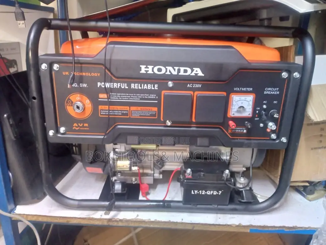 Sufficient 7.5kva Honda Petrol Generator