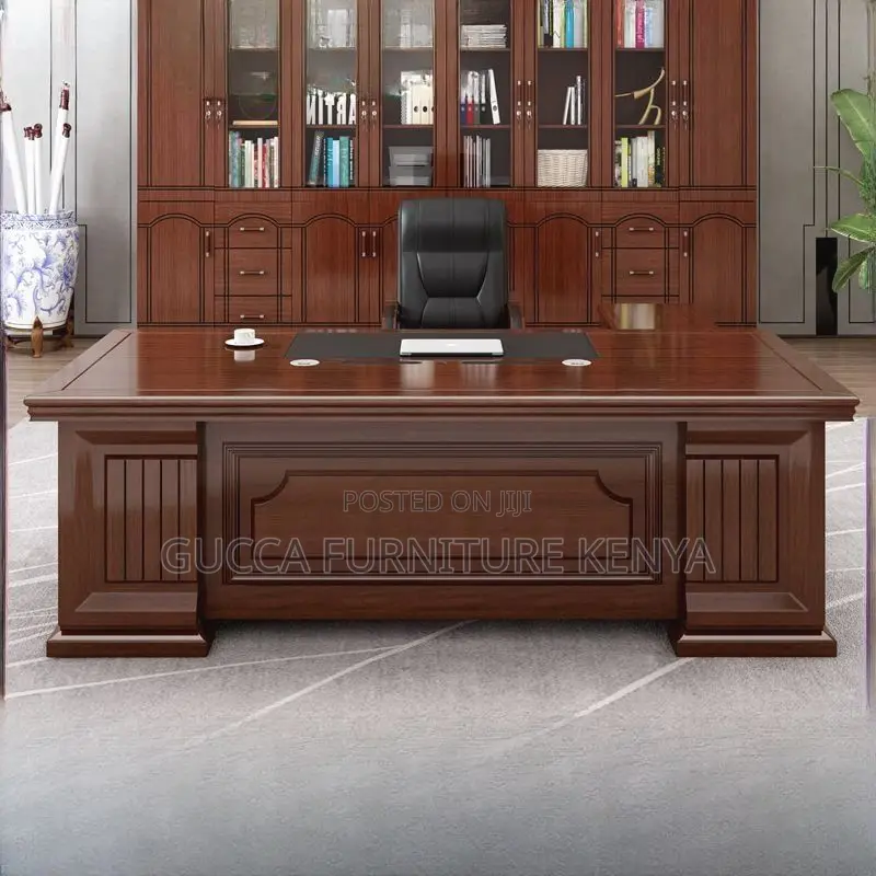 Office Tables:2 Meters Executive Desk With Lockable Drawers