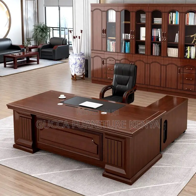 Office Tables:2 Meters Executive Desk With Lockable Drawers