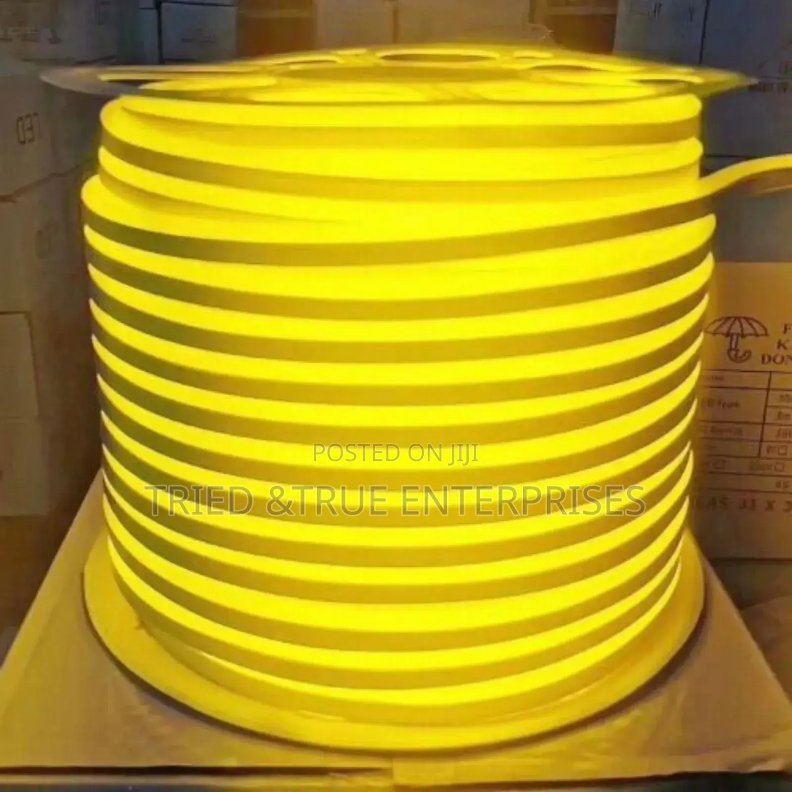 Neon Yellow Strip Light Xy4