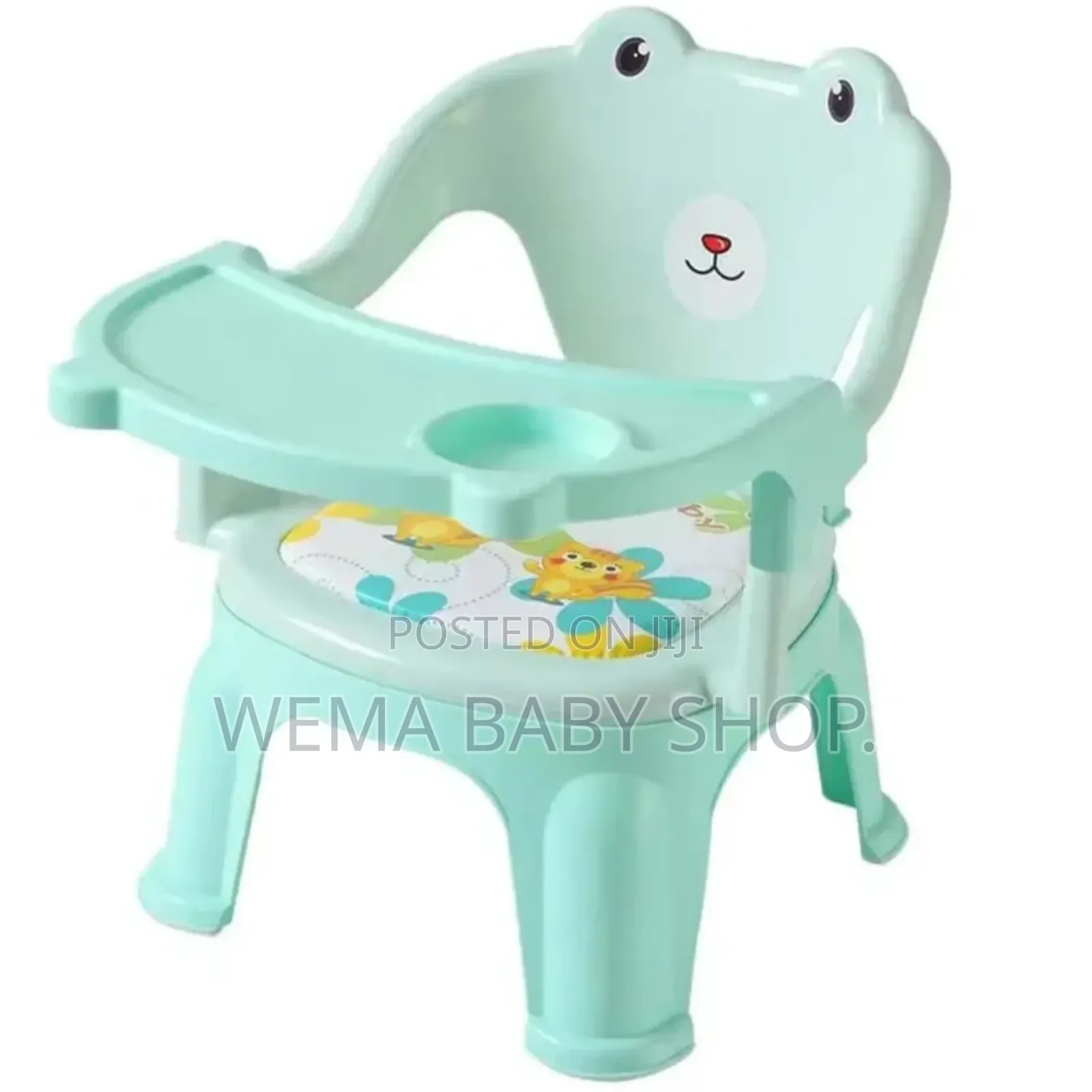 Baby Plastic Chair With Detachable Feeding Area