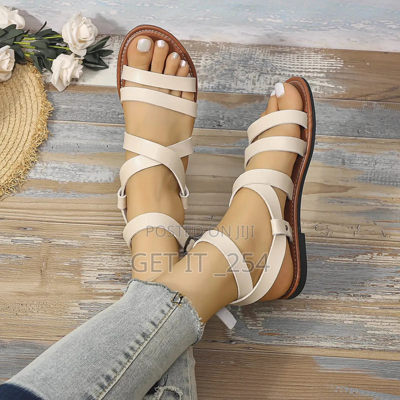 *Ladies Leather Sandals * *Sizes 41,42*