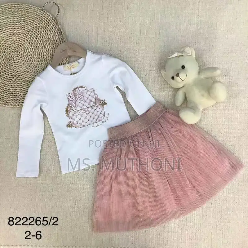 1-8yrs Girls Two Piece Set