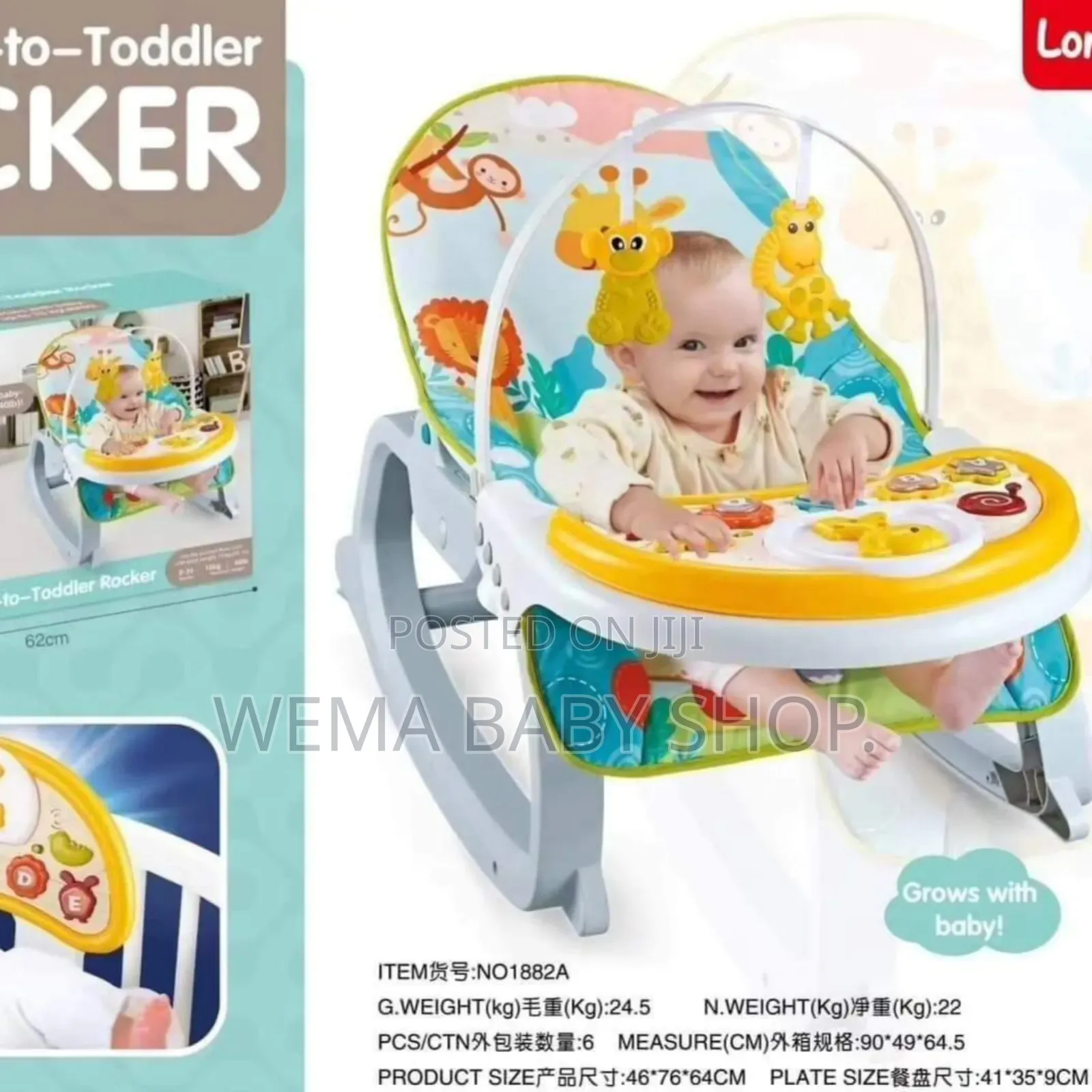 3 in 1 Musical Baby Rocker