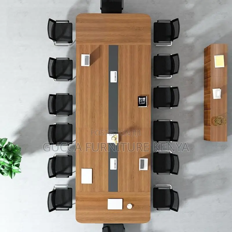 Boardroom Table:14-16 Seater Boardroom Mahogany Office Table