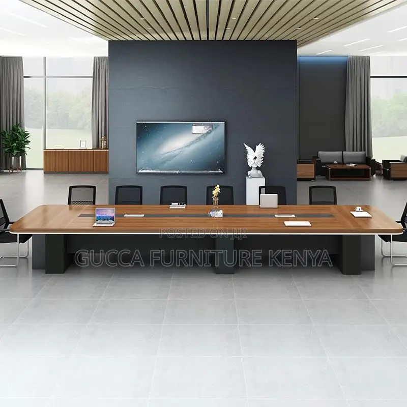 Boardroom Table:14-16 Seater Boardroom Mahogany Office Table