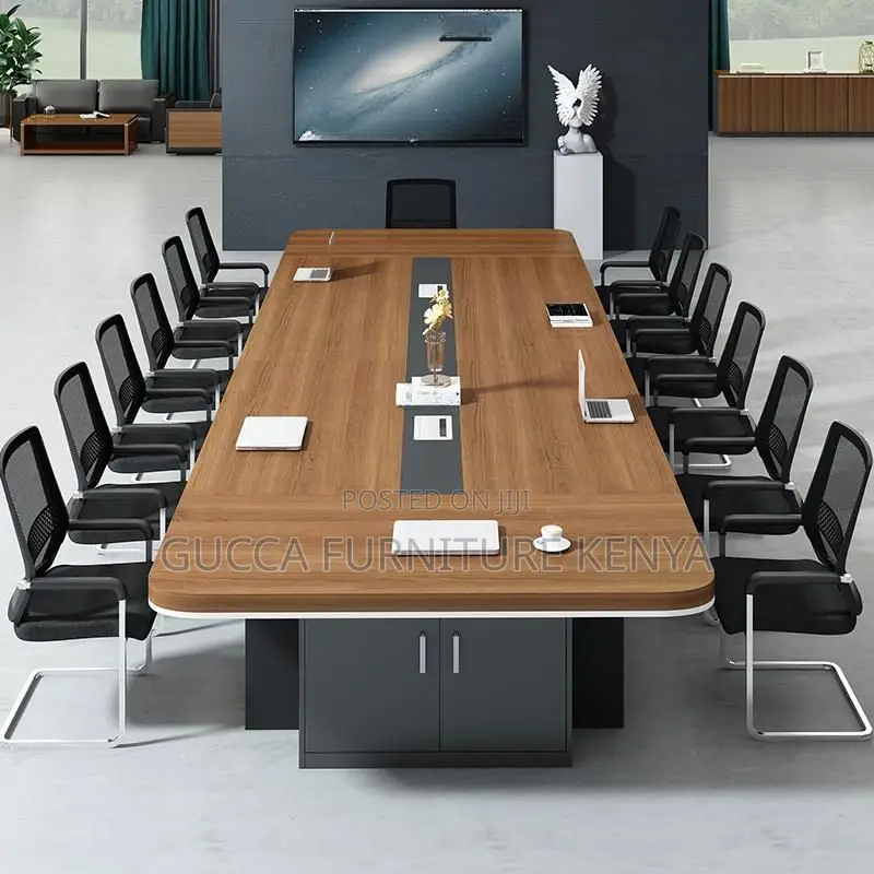 Boardroom Table:14-16 Seater Boardroom Mahogany Office Table