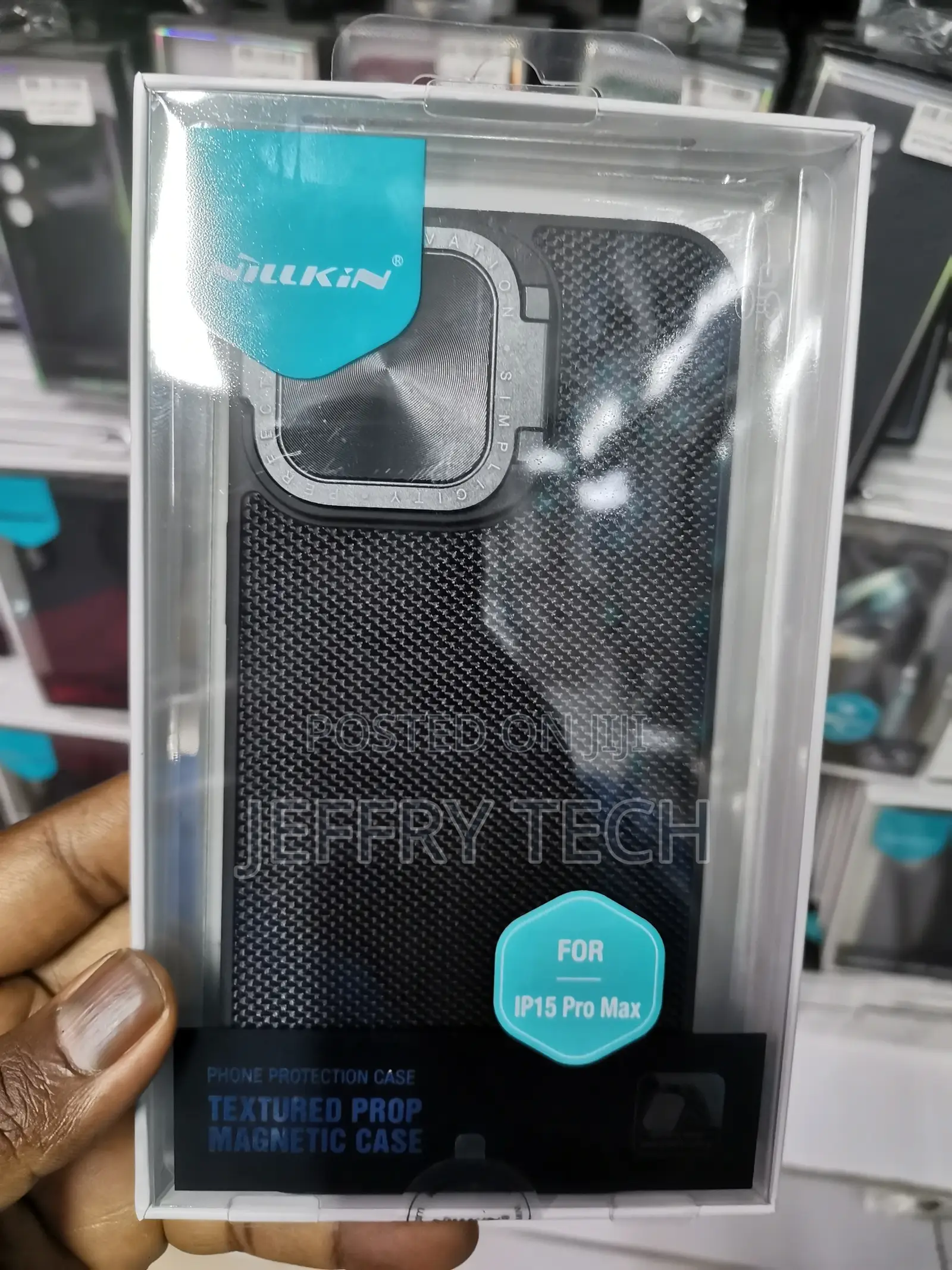 Nillkin Magnetic Magsafe Clear Cover for iPhone 15 Pro Max