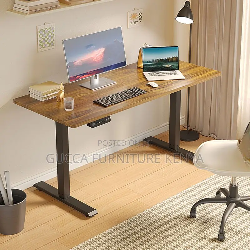 Office Tables: Motorized Standing Adjustable Electric Desk