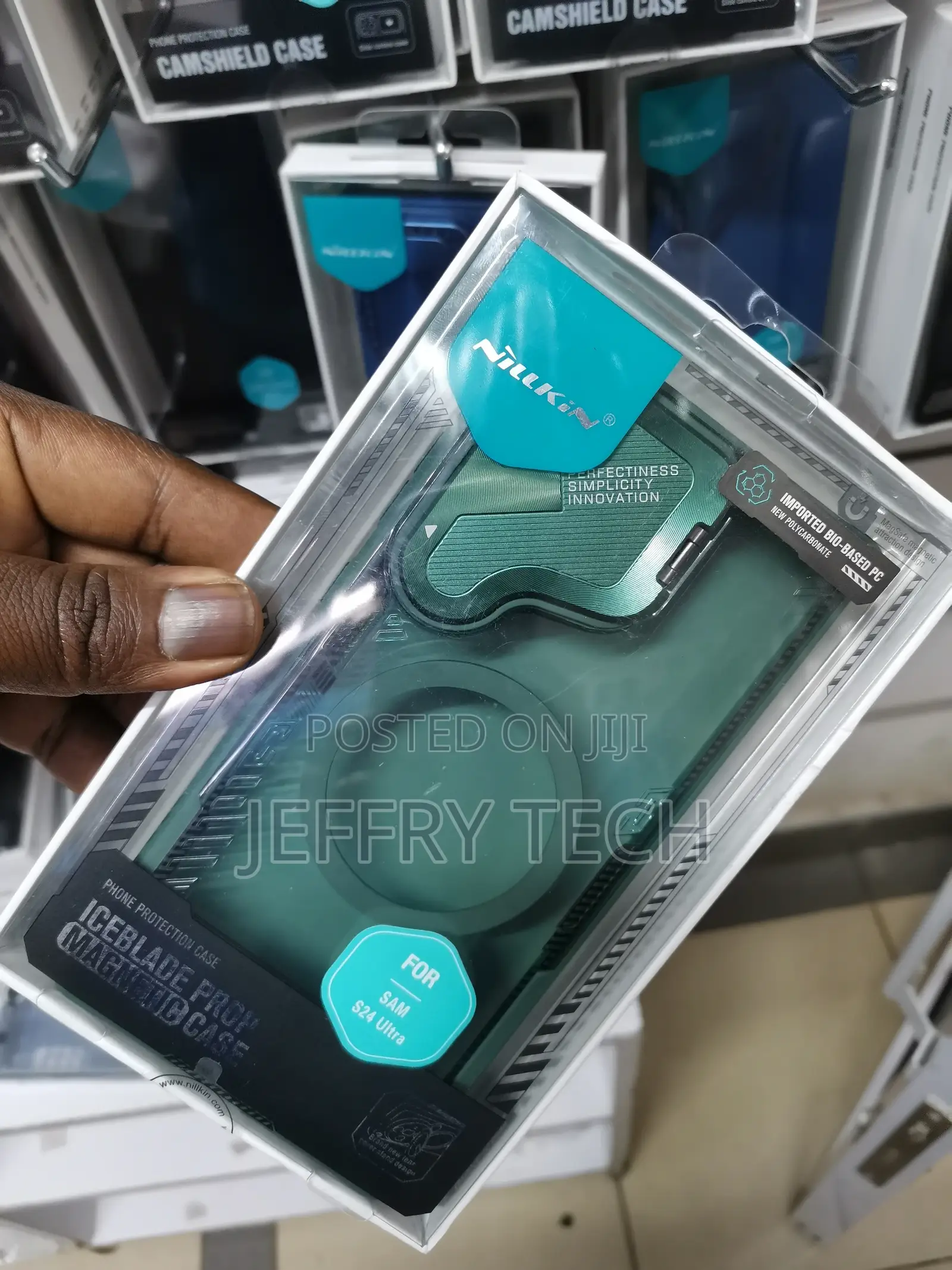 Samsung Galaxy S24 Ultra 5G NILLKIN Ice Air Prop Series Mags