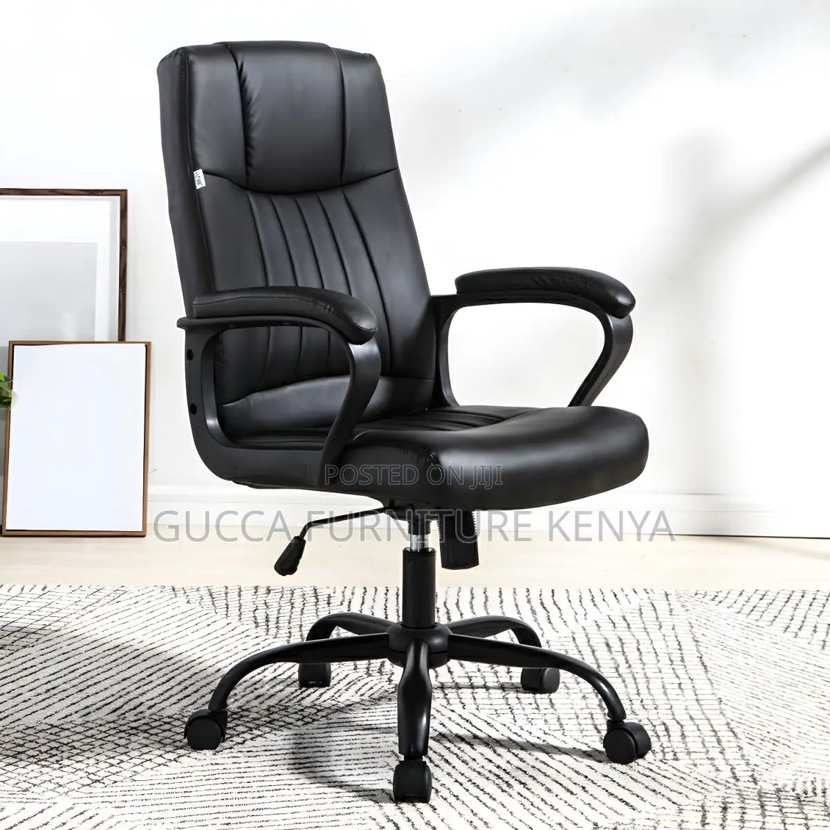 Office Chairs: High Back Goku Executive Leather Office Chair