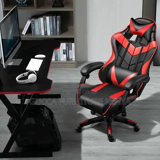 Office Chairs: Neo Faux Leather Sport Racing Gaming Chair