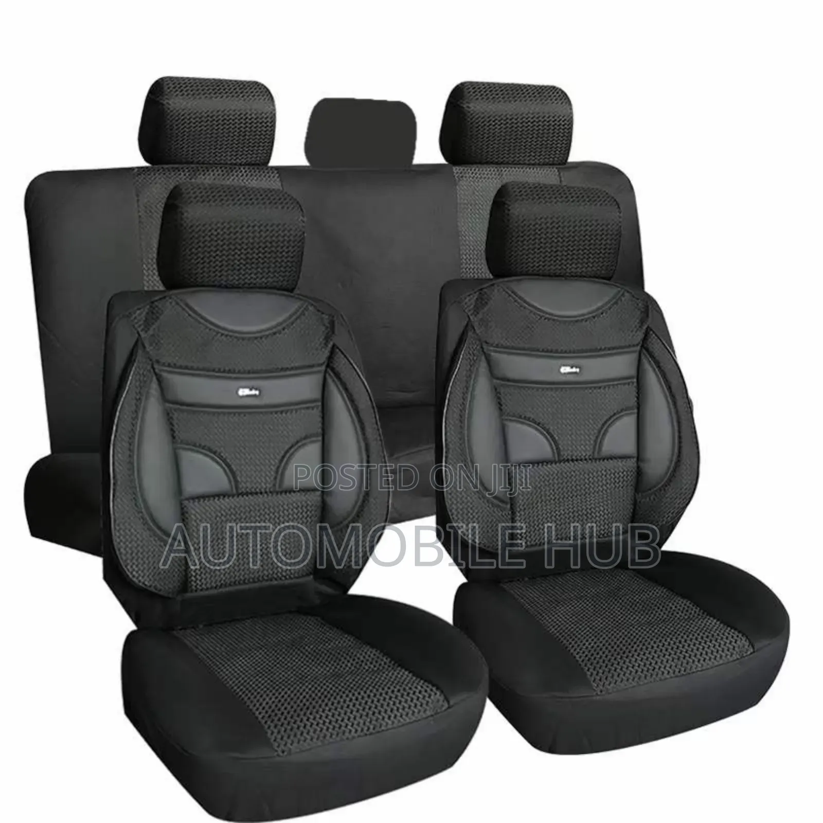 Quality Half Leather Car Seat Cover 5 Seater