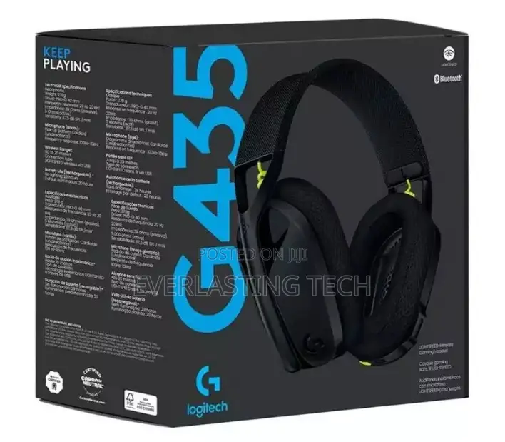 Logitech G435 Ultra-Light Wireless Bluetooth Gaming Headset