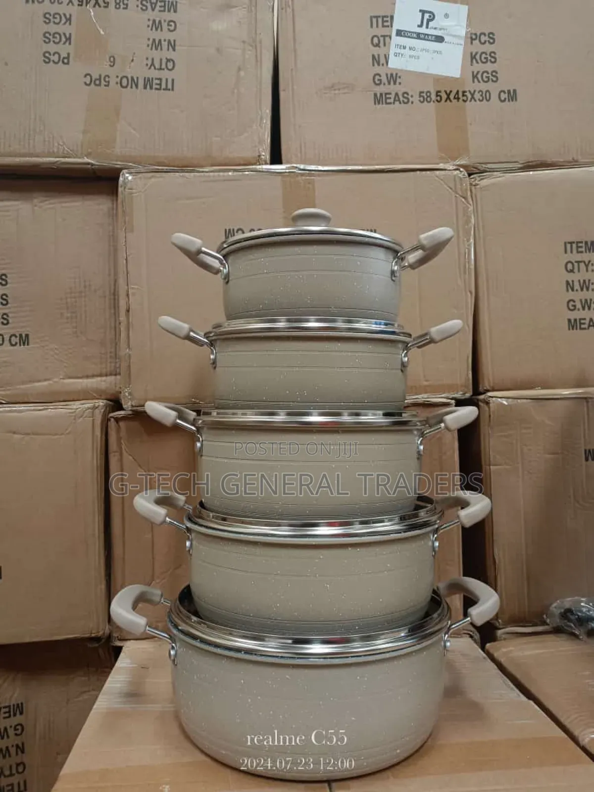 Nonstick 10pcs Heavy Duty Cookware Set