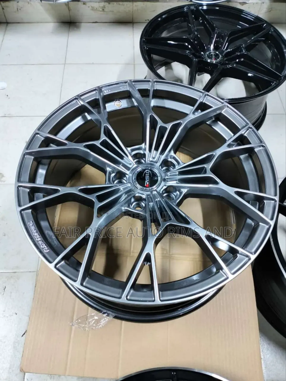 Sports Rims 18/5/100 With Yy Spaced Grey