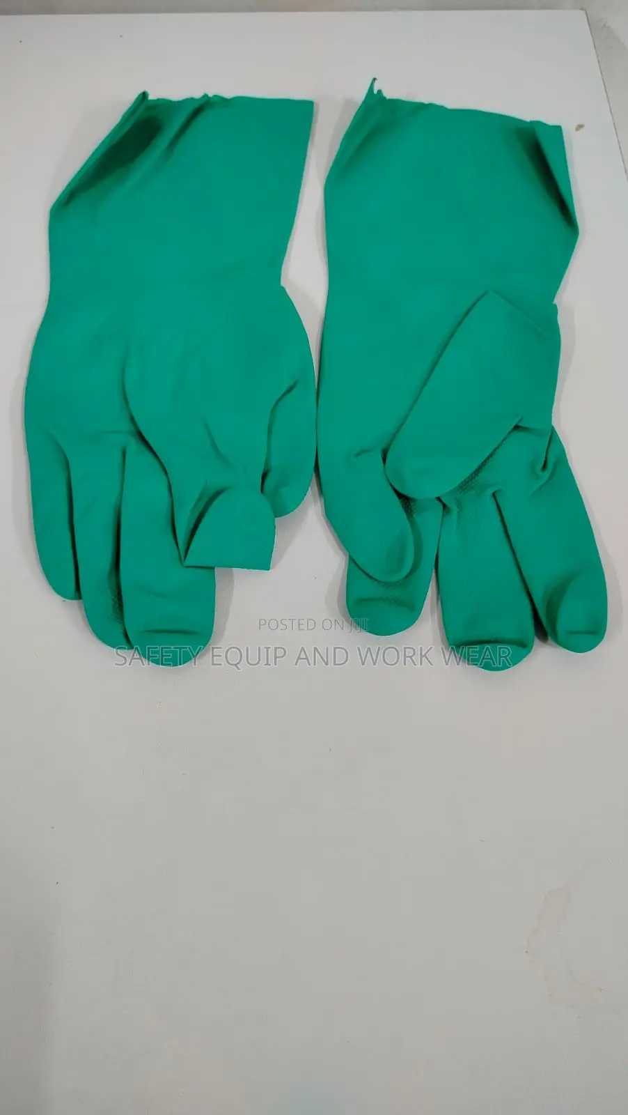 Green Nitrile Gloves