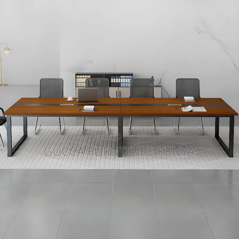 Boardroom Tables:2.4 Meters Modern Simple Boardroom Table