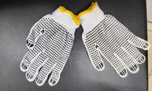 Dotted Cotton Gloves