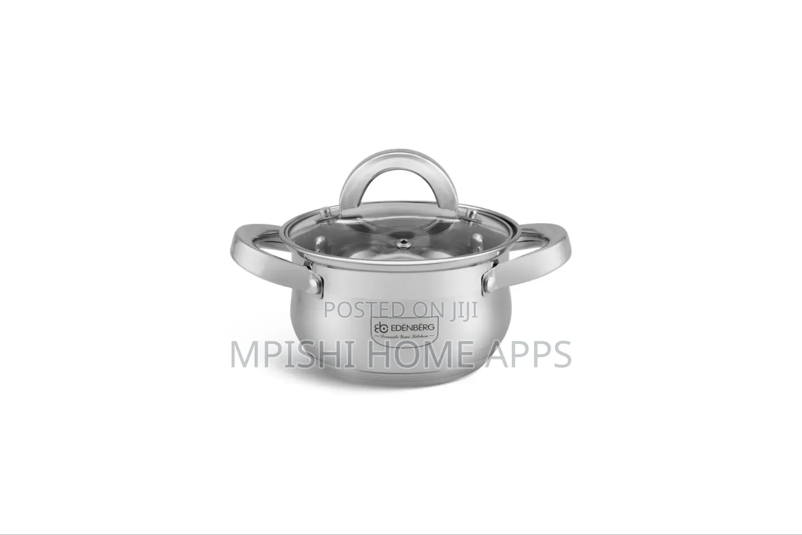 12pcs Edenberg Stainless Steel Cookware Set EB-4065