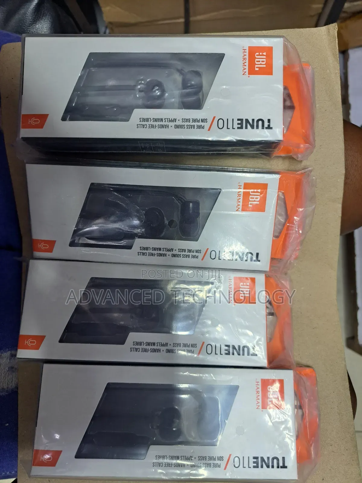 JBL Tune 110bt in Ear Earphone Black