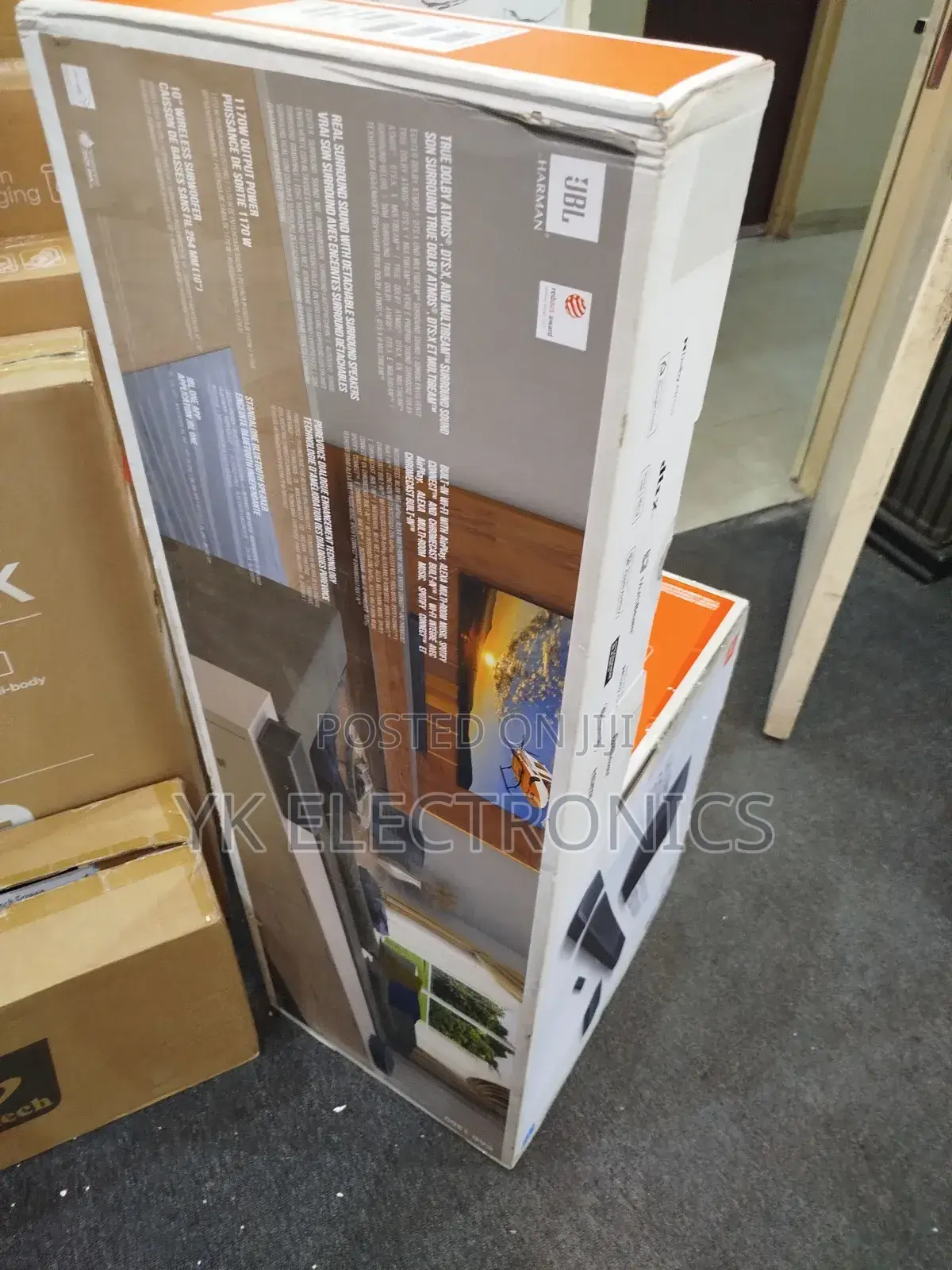 JBL Bar1300 Soundbar With Detachable Surround Speakers 1170w