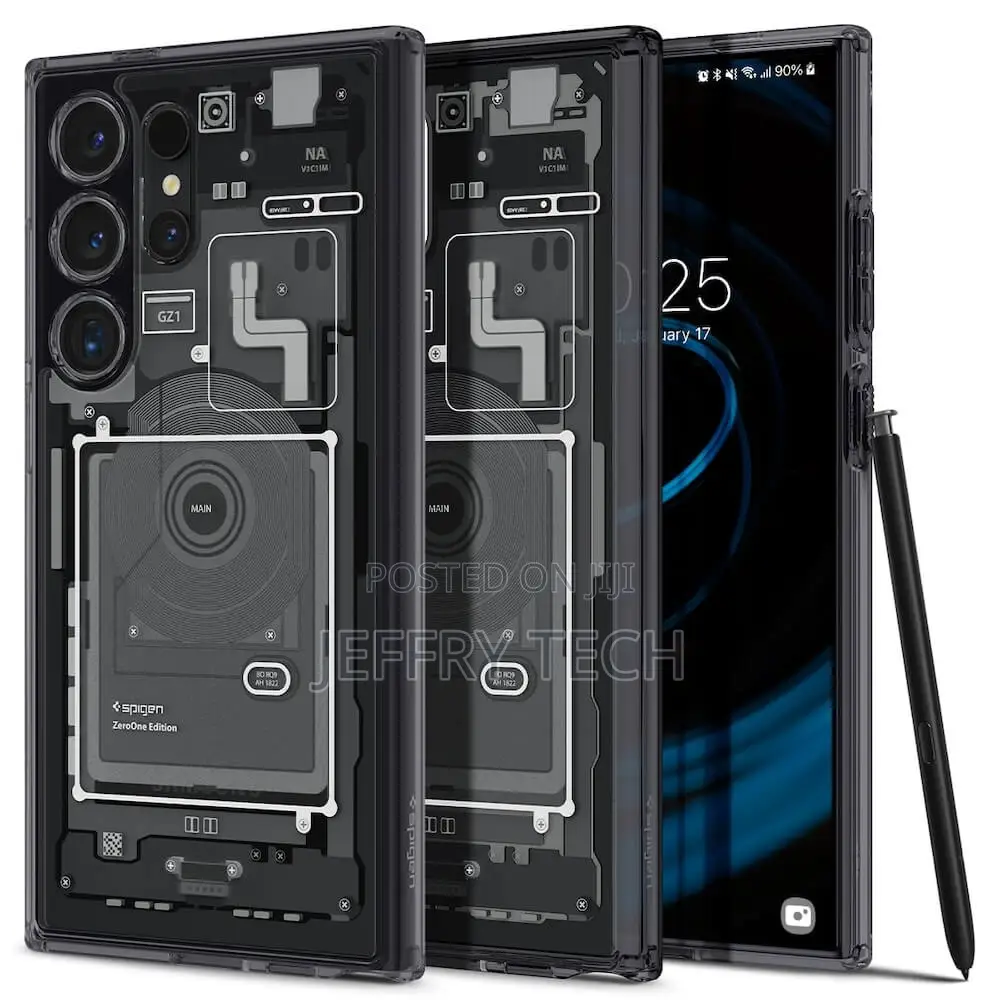 Zerooo One Case for Samsung Galaxy S24 Ultra (Black)