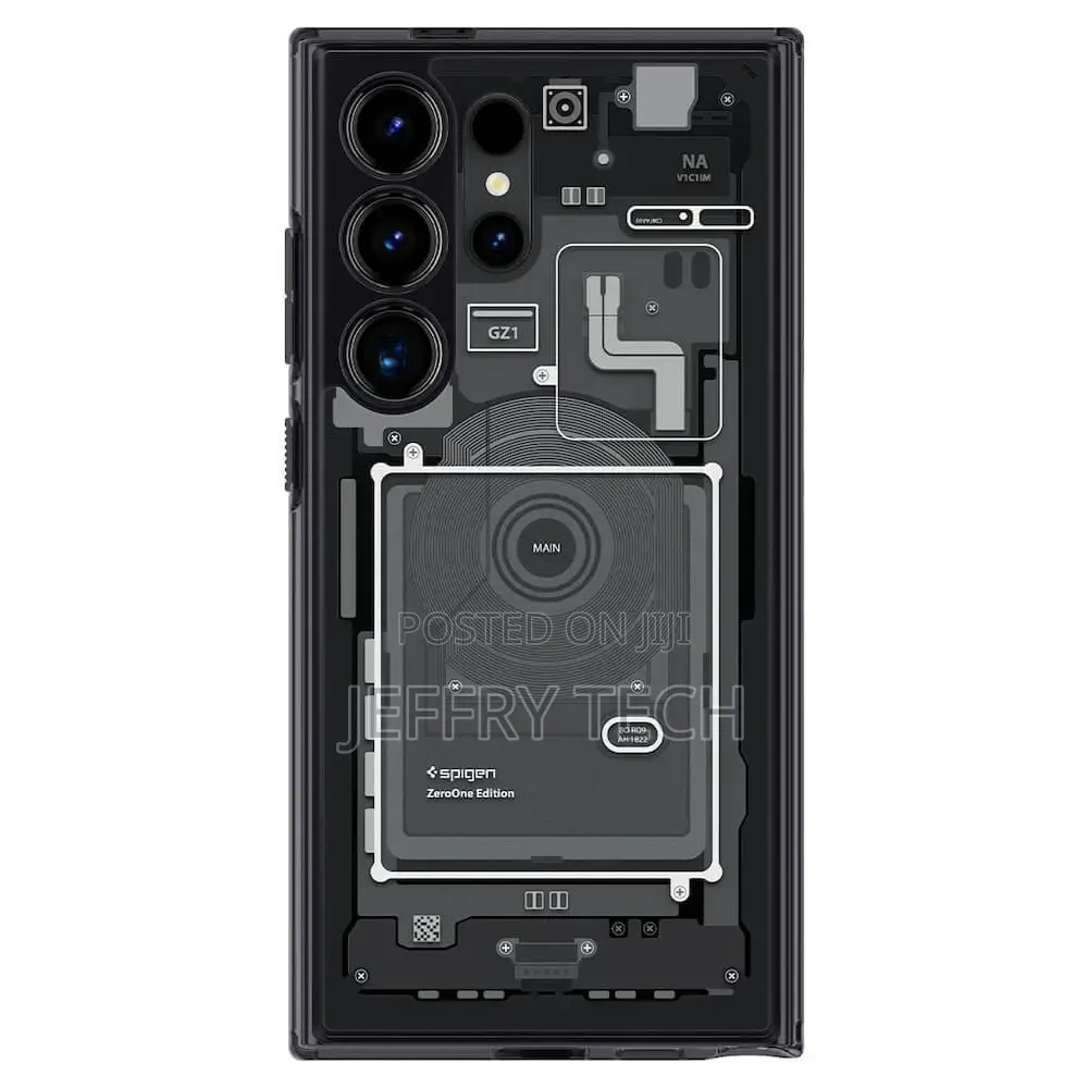 Zerooo One Case for Samsung Galaxy S24 Ultra (Black)
