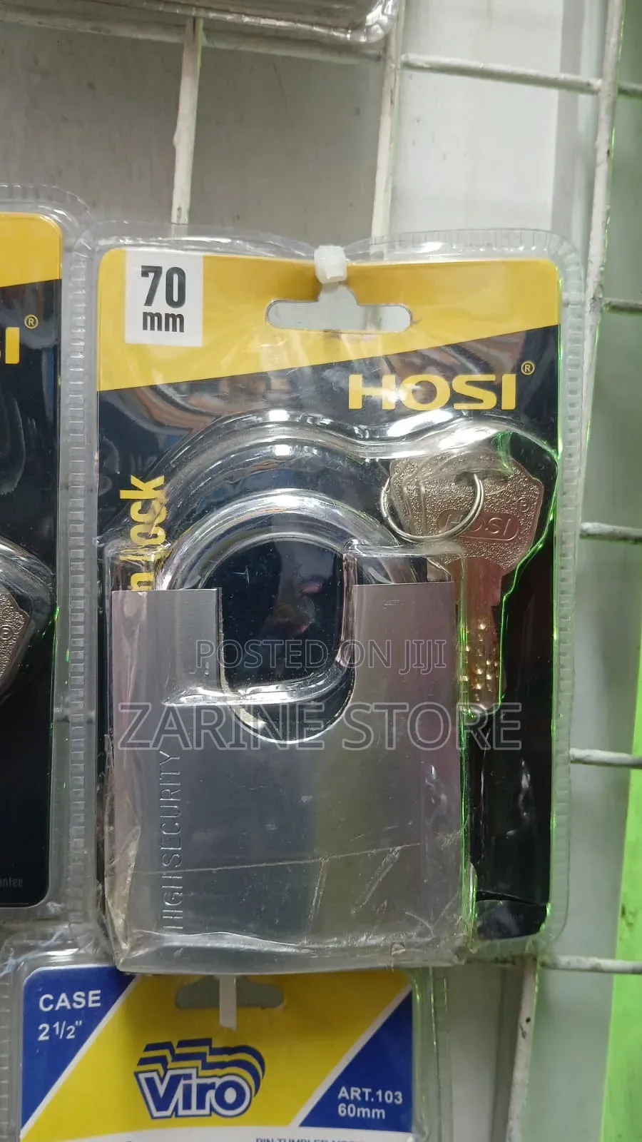 Top Security Hosi Padlock 70mm