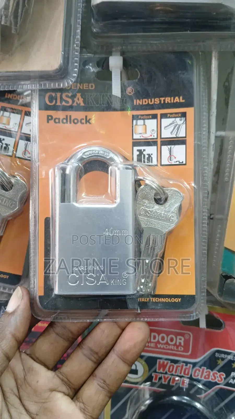 Cisa Padlock 40mm Lock