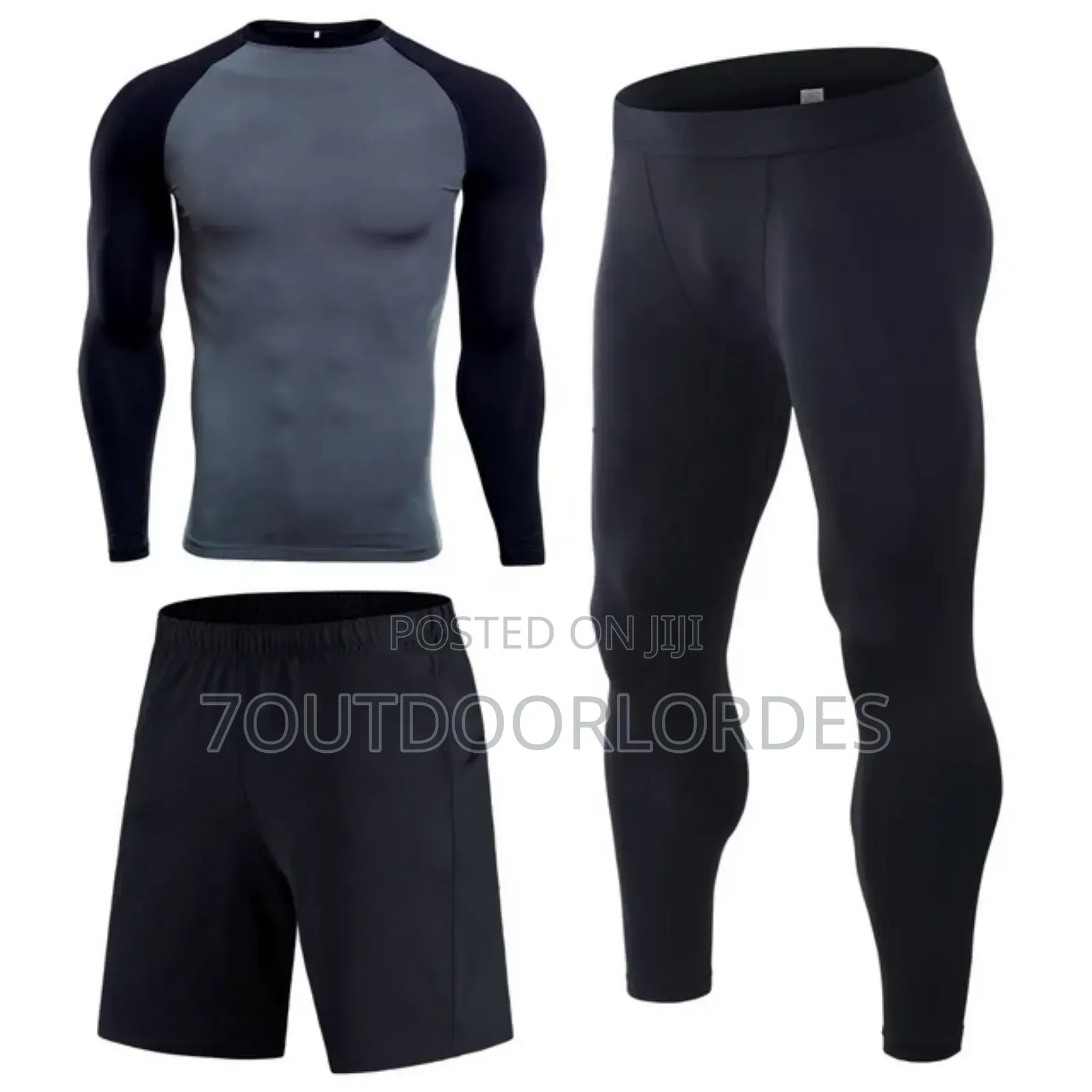 3 Pieces Gym Running Set