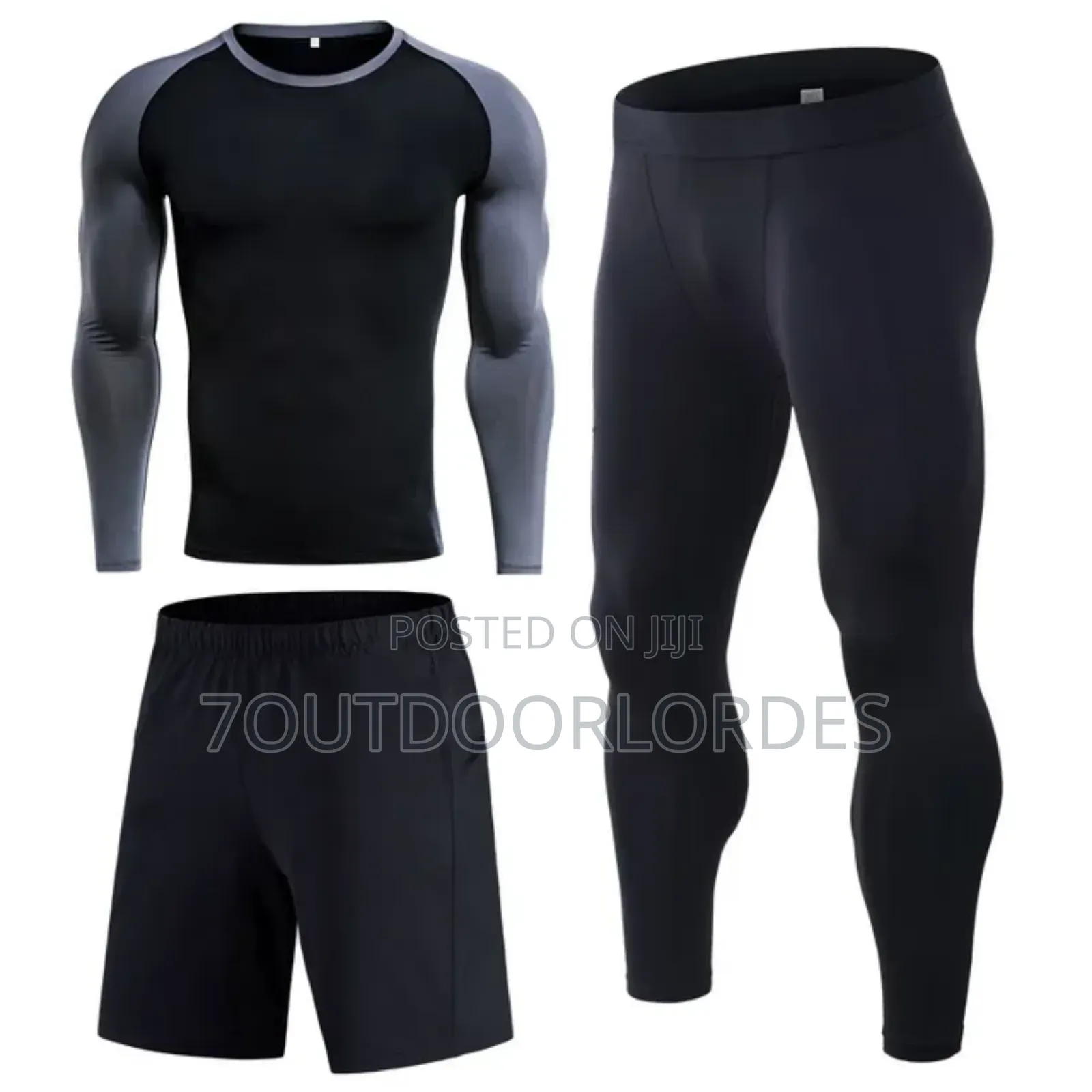 3 Pieces Gym Running Set