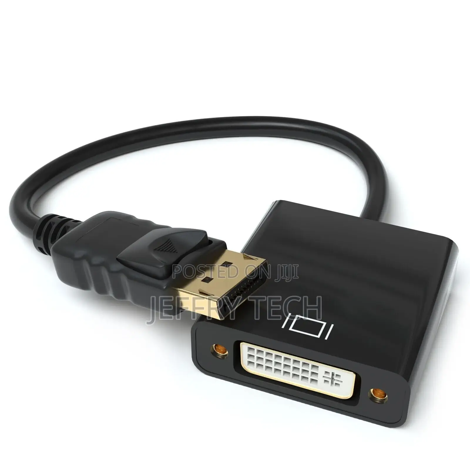 Displayport to DVI Adapter Converter DP Plug to DVI 24+5 Soc