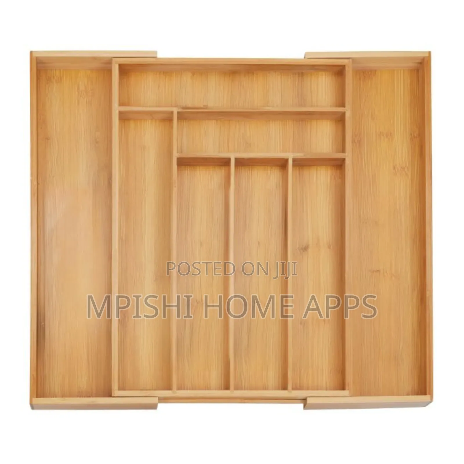 Expandable Bamboo Drawer Organizer