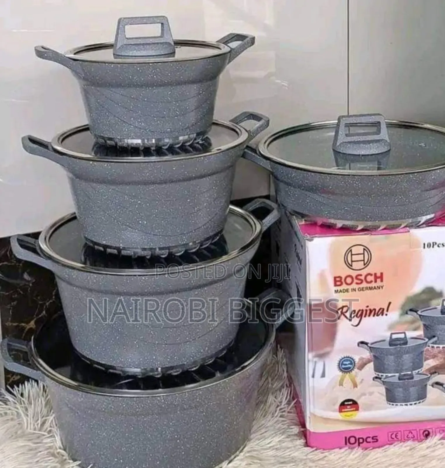 Bosch Granite 11 Pieces Best Cookware