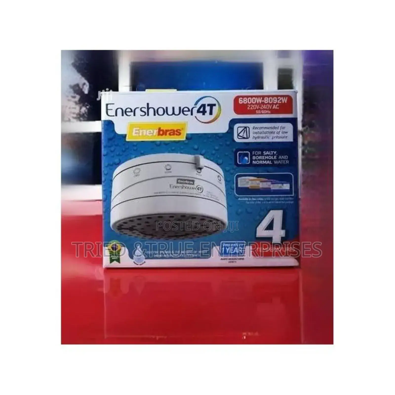 4T Energy Shower Head Enershower Aq2