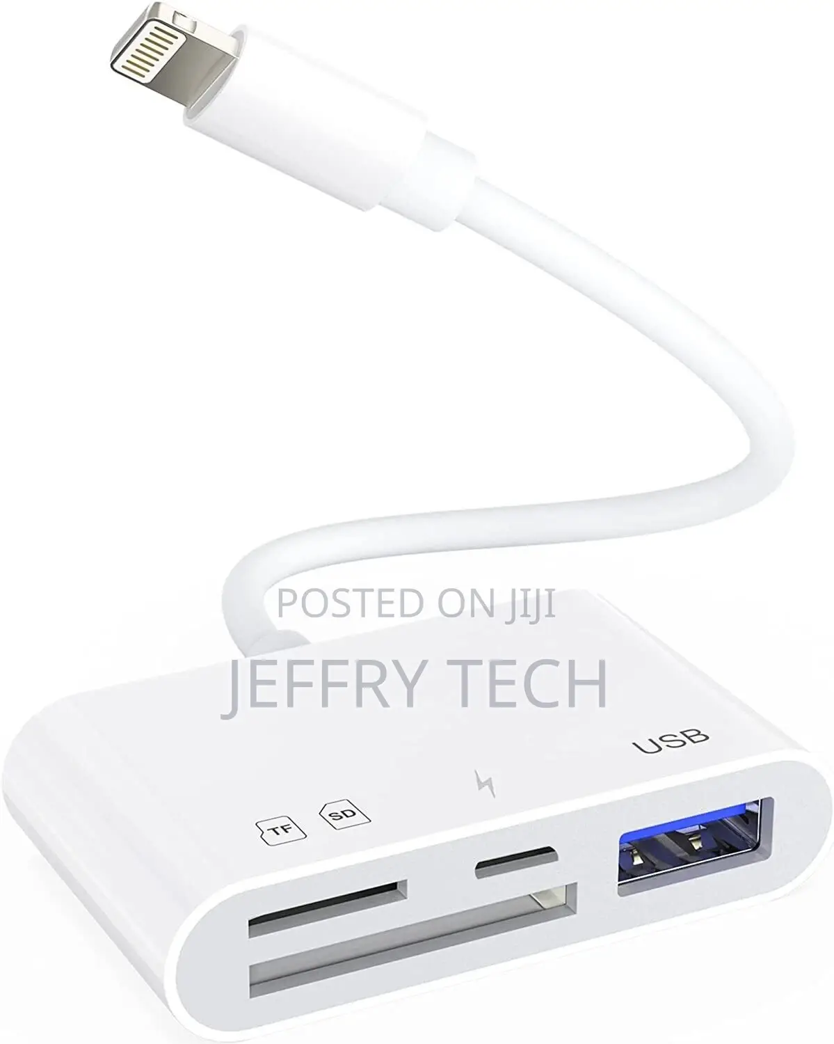 SD Card Reader for iPhone iPad, 4 in 1 Micro SD/SD Card Read