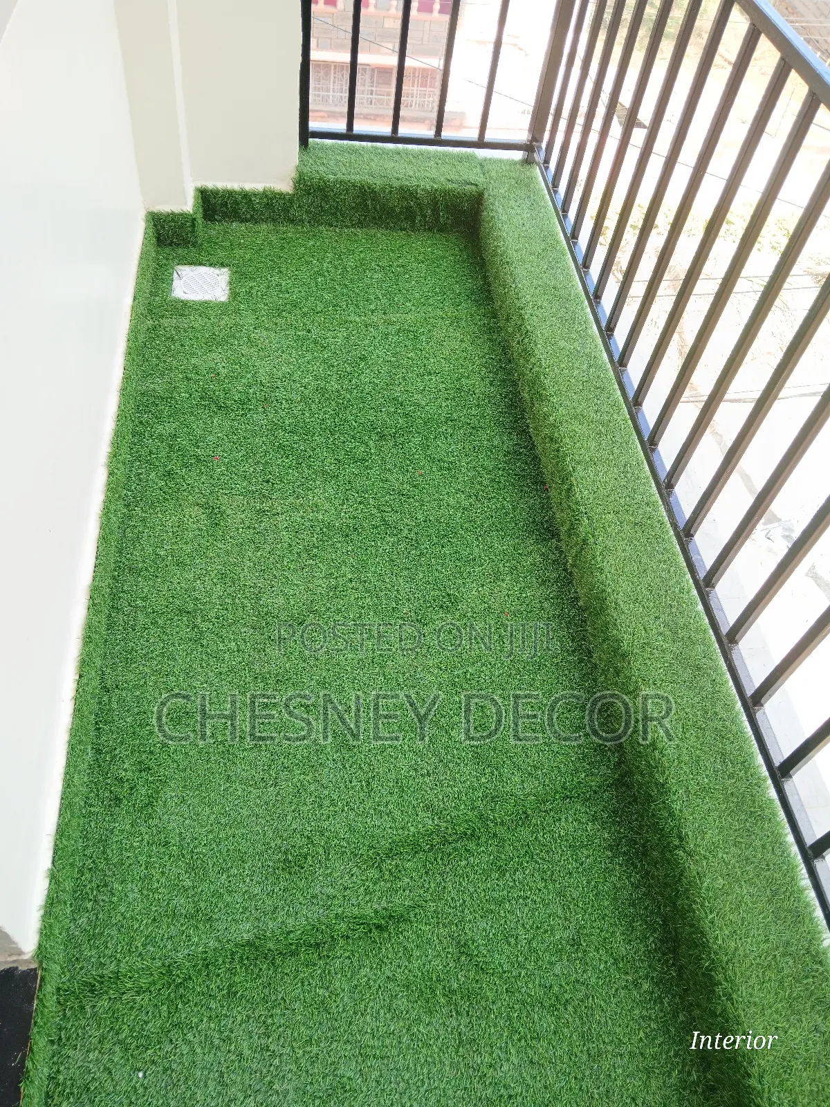 Turf Grass Carpets for Balcony Space