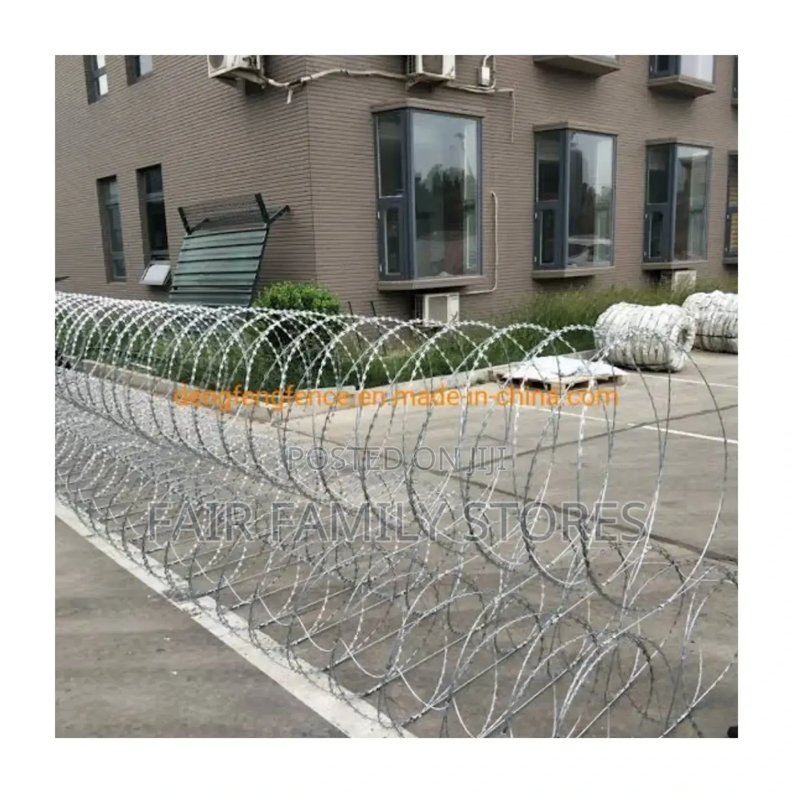 Razor Wire. Galvanized 750mm, 6m