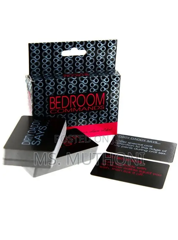 Bedroom Commands Adult Card Games Sexual Card Game