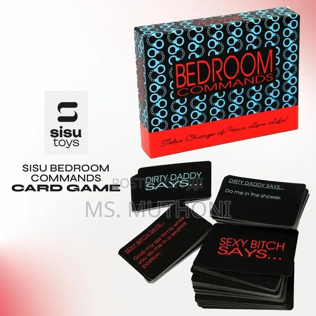 Bedroom Commands Adult Card Games Sexual Card Game