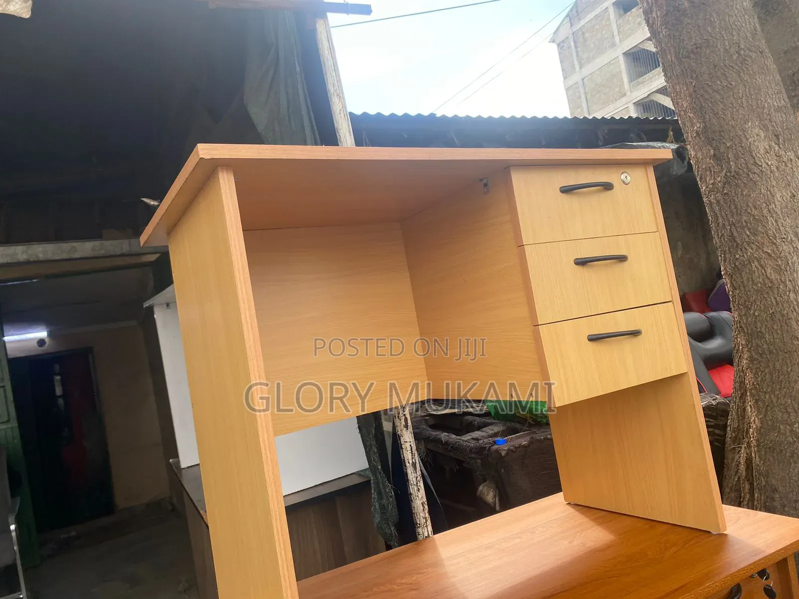 Brown Office Desk Table