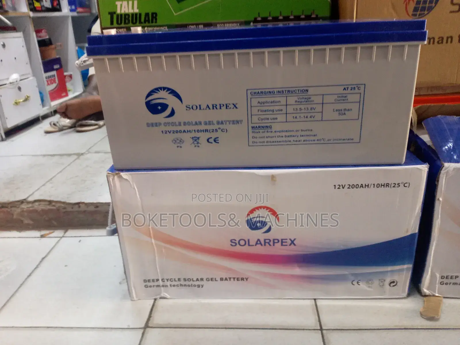 Solarpex 12v 200ah Solar Battery Maintenance Free
